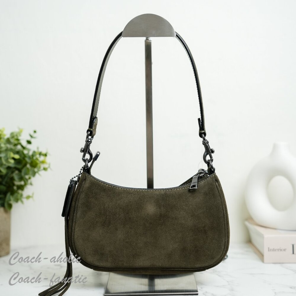 Coach Olive Green Crossbody Bag - Picture 6 of 14